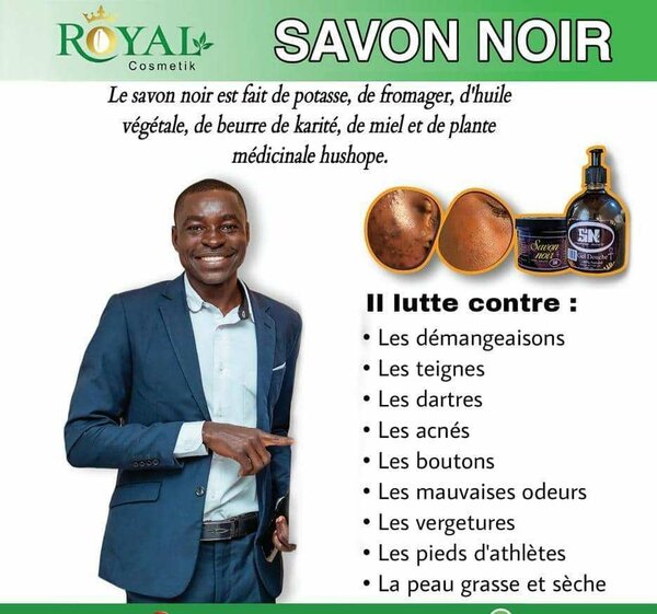 Gel savons noir