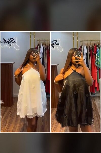 Robe élégante en satin