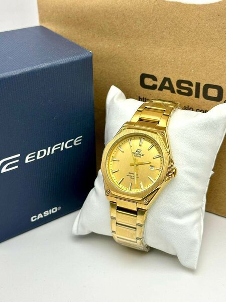 Casio Edifice Gold Watch