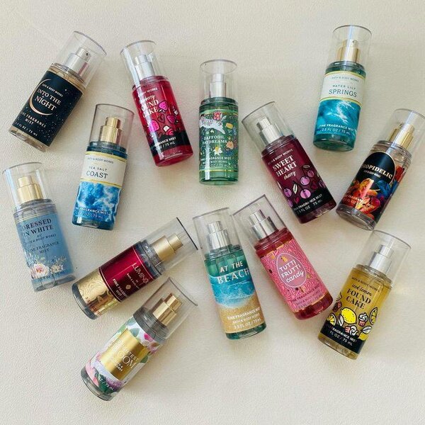 Brumes parfumées pour le corps