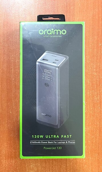 Oraimo Powerjet 130 27600mah Power Bank for Laptops - 130W