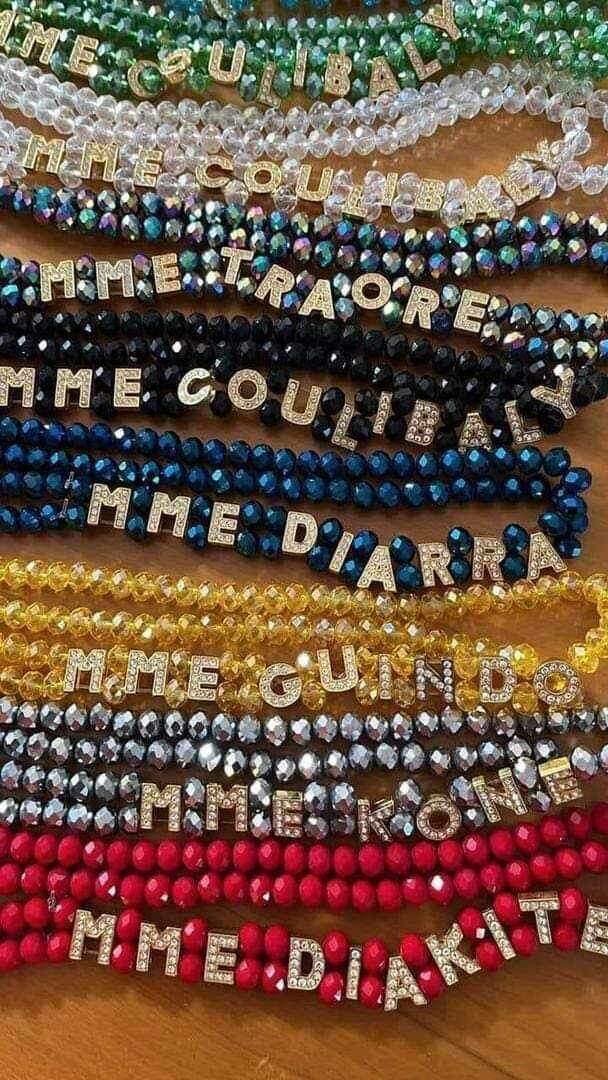 Colliers Personnalisés Perles