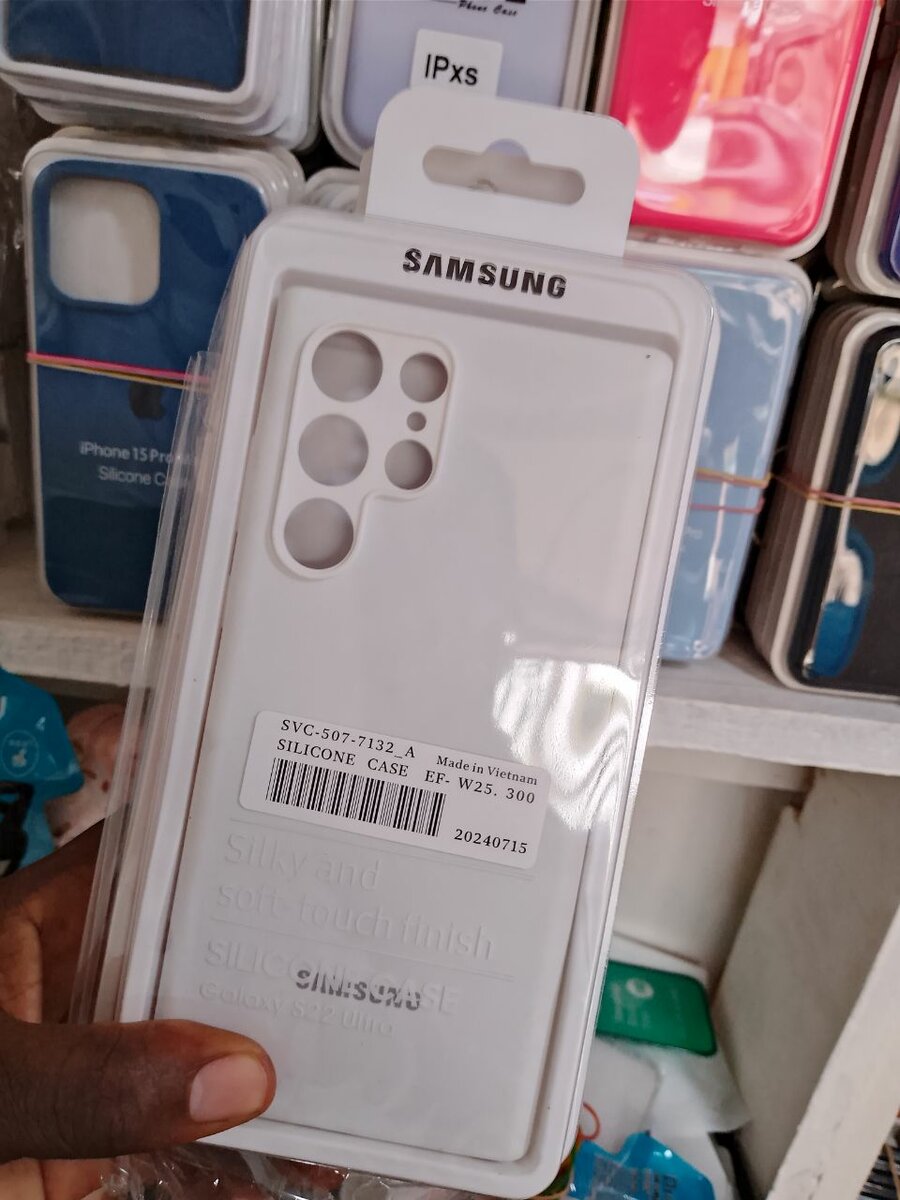 Étui Silicone Samsung S22 Ultra
