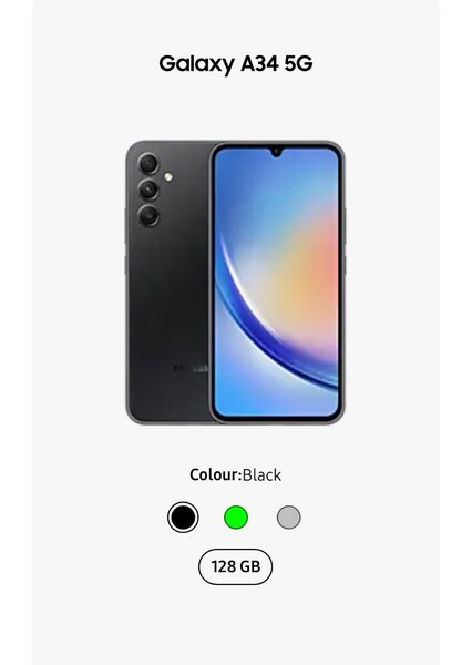 Samsung Galaxy A34 6+128GB