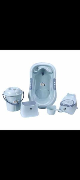 Baby bath with stand