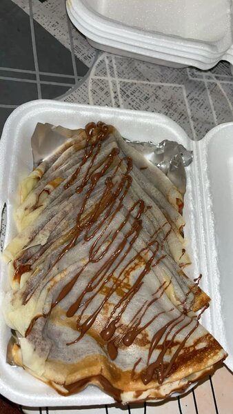 Crêpes délicieuses gourmandes