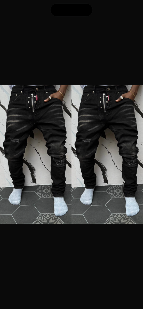 Jean cargo tendance homme