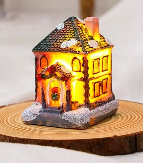 Декоративный домик - светильник