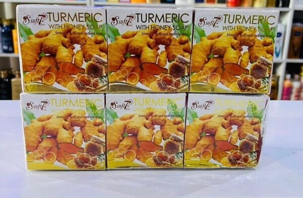 Tumeric and honey soap