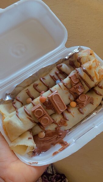 Crêpes nutella