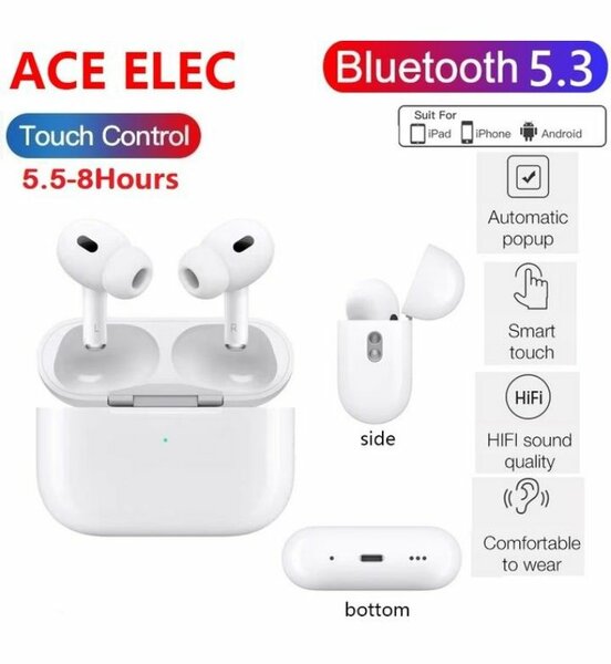 Écouteurs Bluetooth 5.3 HiFi