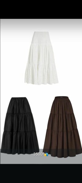 Jupe longue bohème en coton