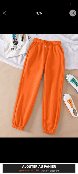 Jogging orange
