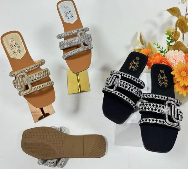 Sandales élégantes à strass