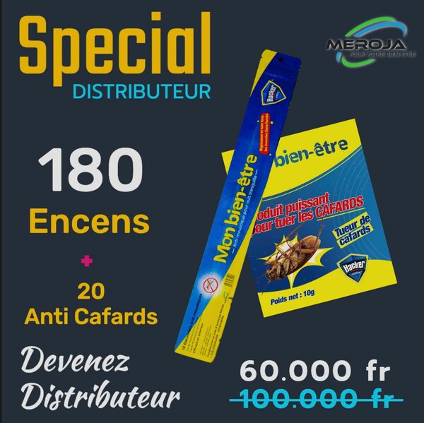 180 Kit-Encens Anti moustiques