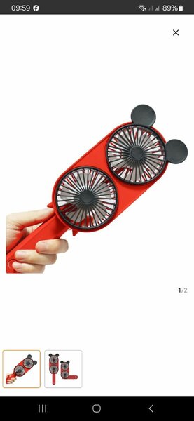 Ventilateur Portable Disney