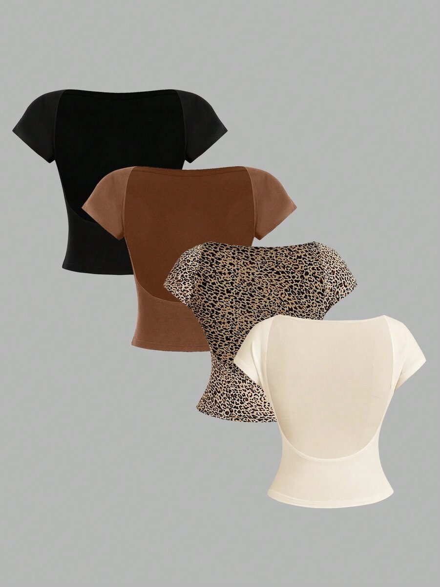 Lot de T-shirts femmes élégants