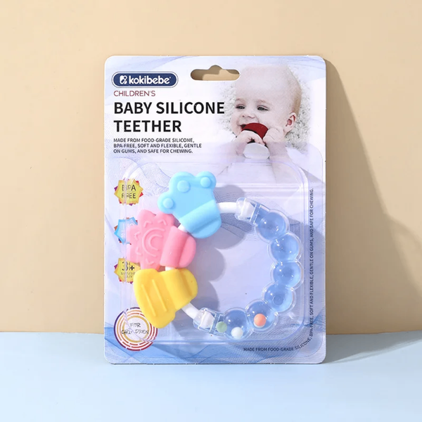 Anneau de dentition en silicone