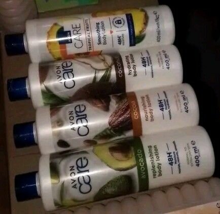 Variety of lotions available