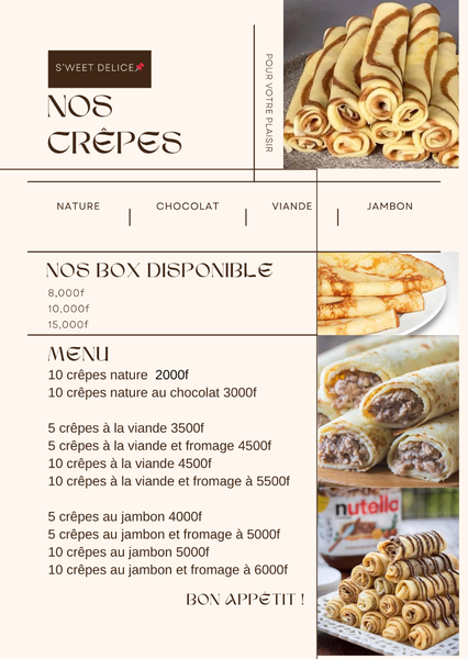 Crêpes