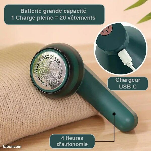 Depilateur anti-bouloches