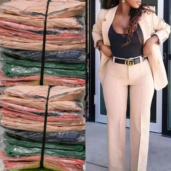 COMPLET FEMME VESTE ,VÊTEMENTS TENDANCE MOIN CHER