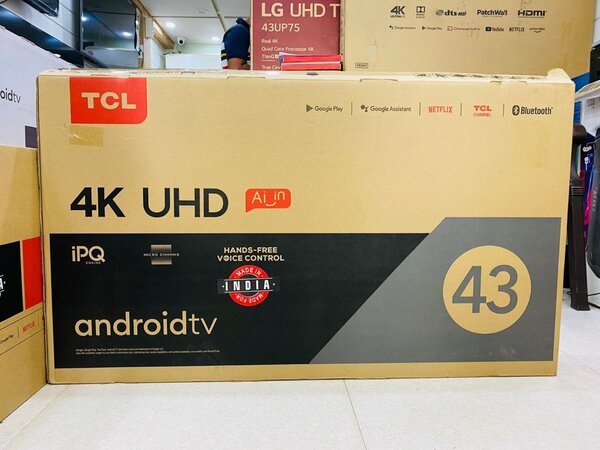 TCL Android Smart Tv 43 inches 4k