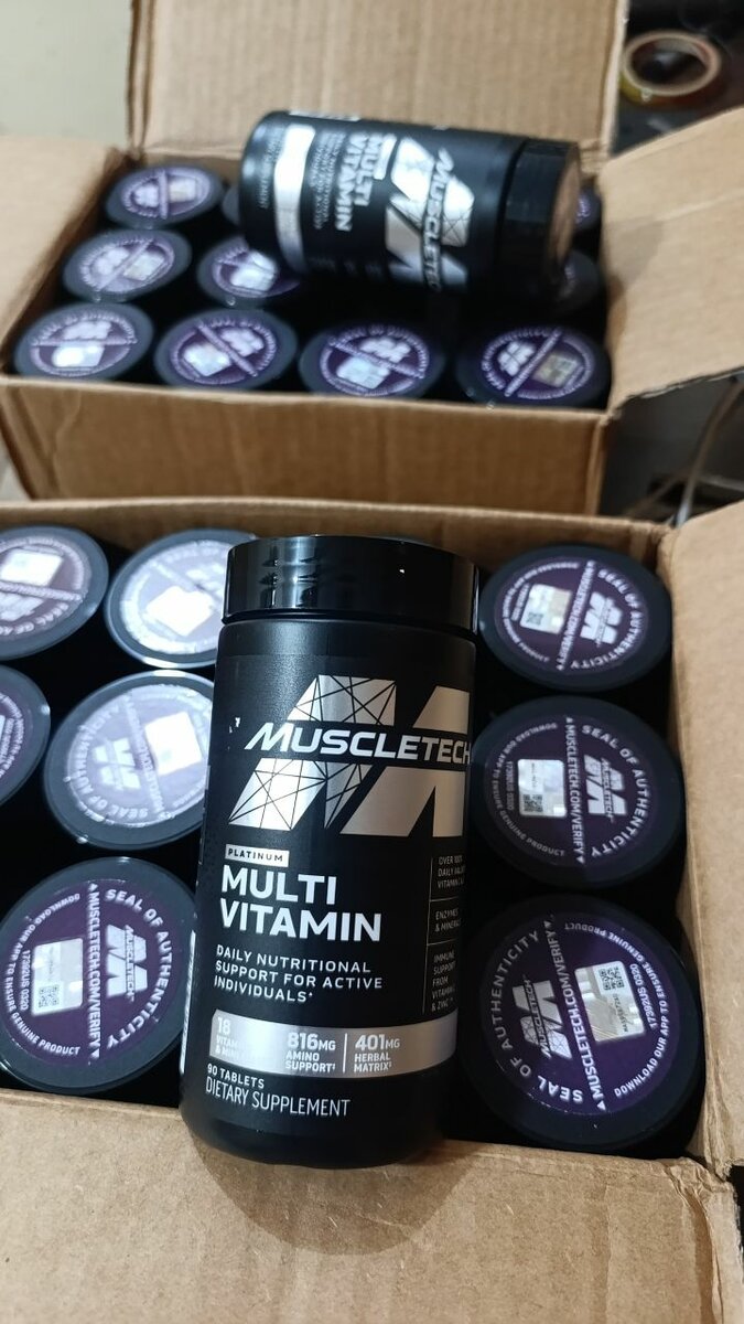 MUSCLE TECH MULTIVITAMIN 90TB