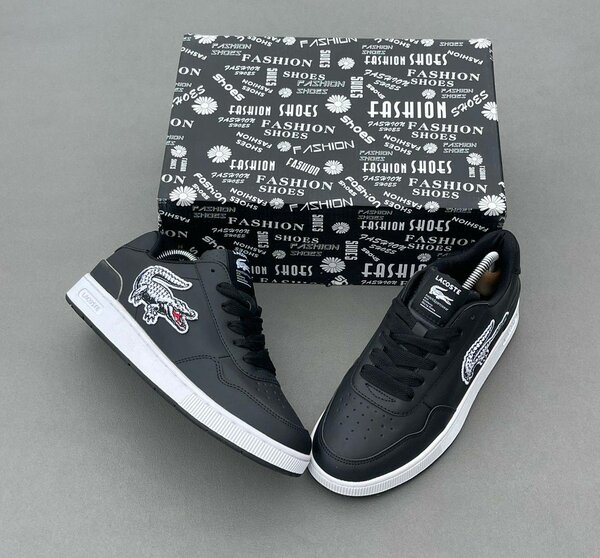 Baskets noires tendance homme