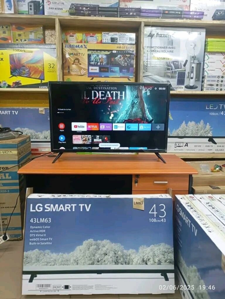 LG Smart TV 43" LM63 FHD