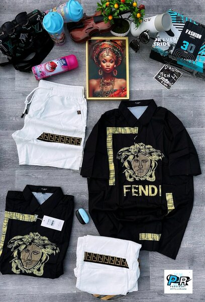 Ensemble chemise et short tendance