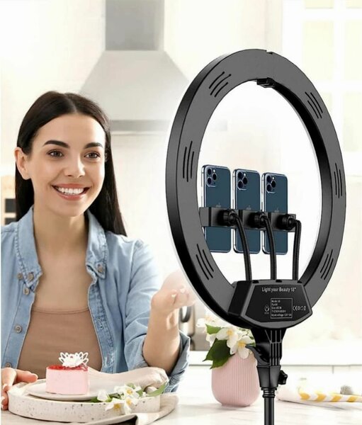 Anneau lumineux RGB LED