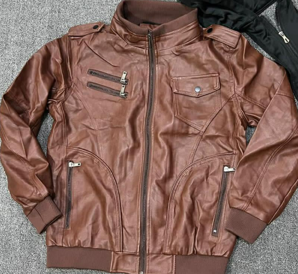 Leather garments to solidify classy smart casual wear 