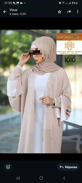 Abaya élégante pour femmes
