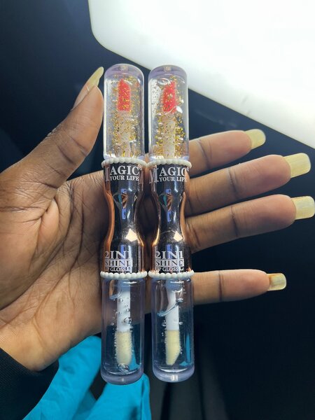 Rouge à lèvres double brillant