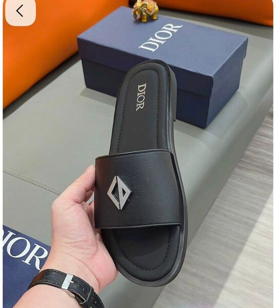 Dior Sandales Noires Homme