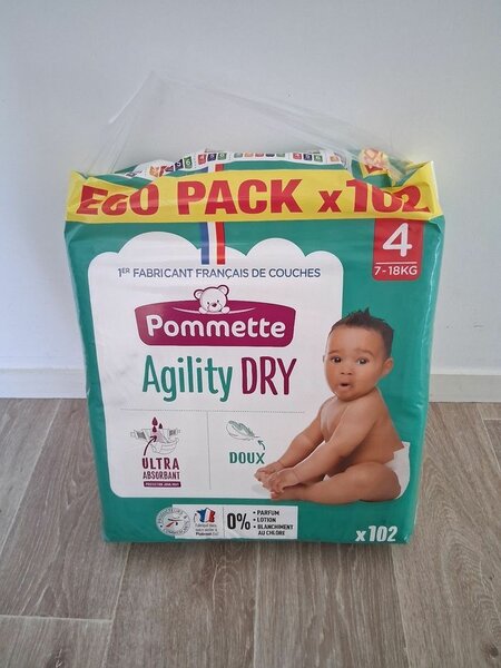 Couches Pommette Agility Dry