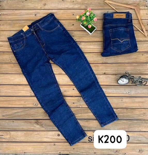 Beautiful and stylish men's jeans blue