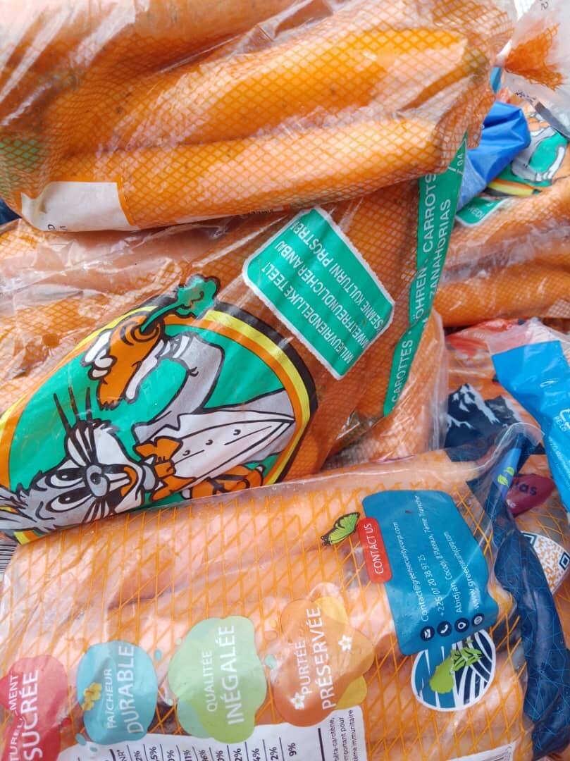 Carottes fraîches bio 1kg