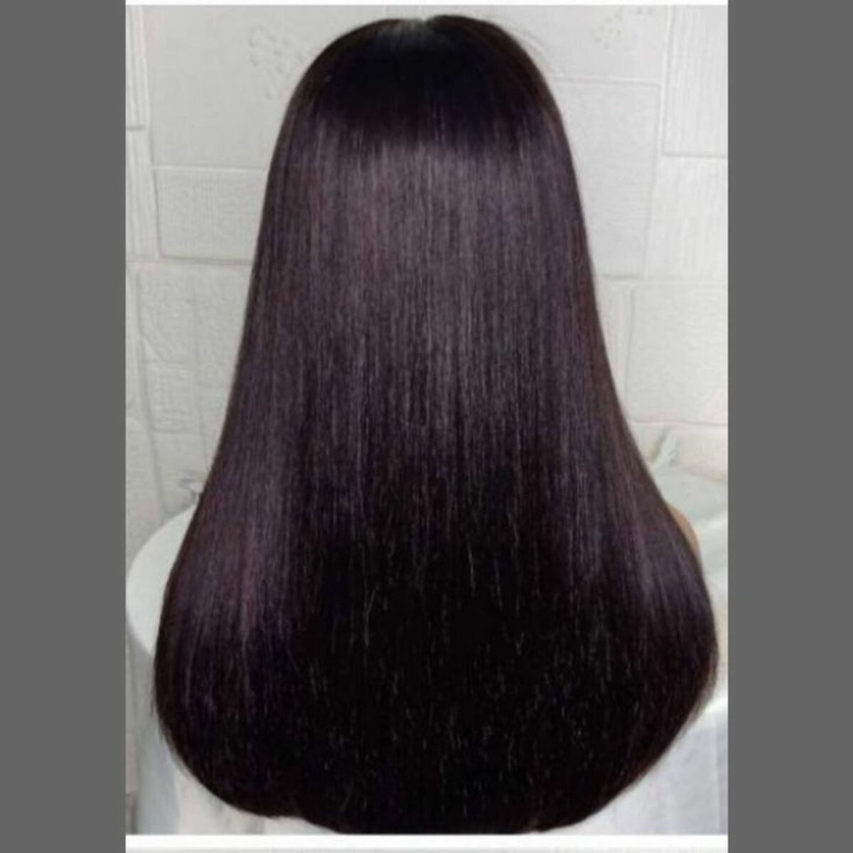18 inches bone straight wig cap