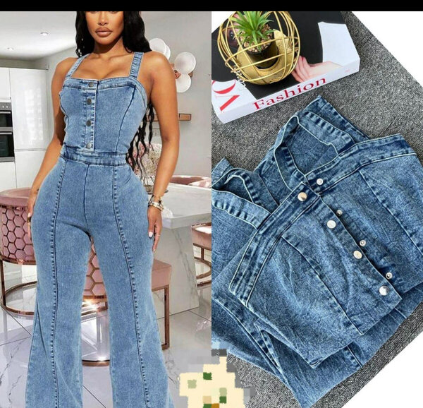 Combinaison en jean élégante