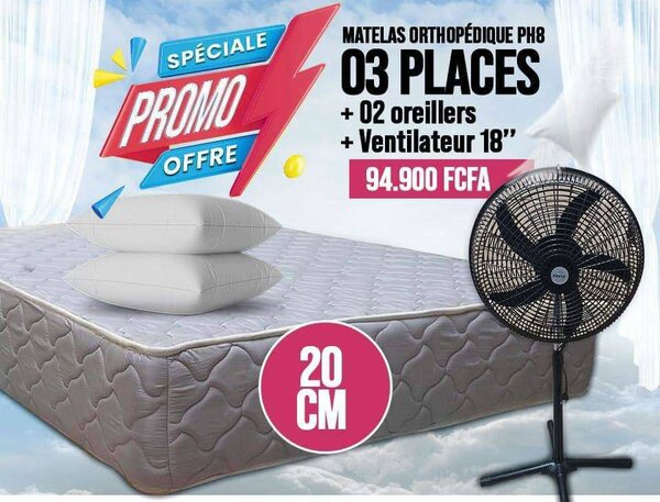 Matelas médical  , il vous soulage des douleurs de dos