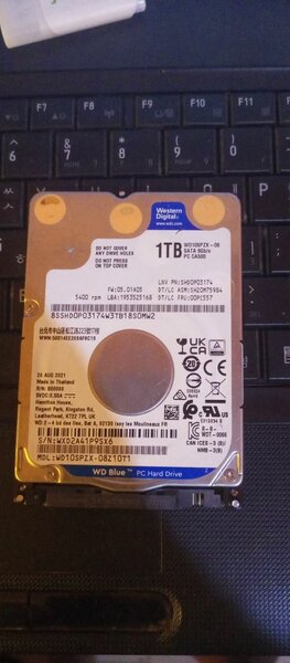 1 Terabyte WD Hard Disk Drive