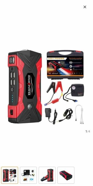 Jamp starter emergency car tool