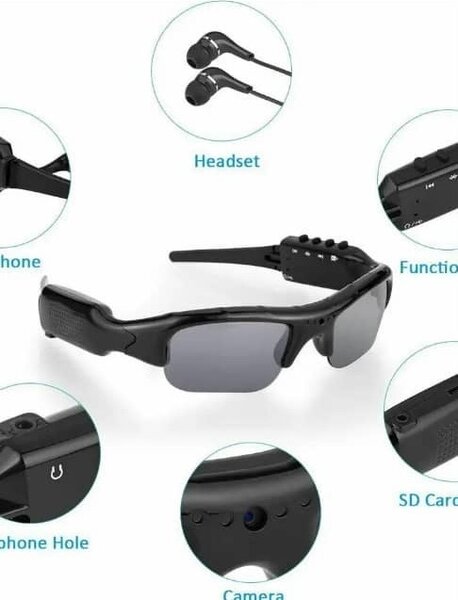 Lunettes caméra HD WiFi Sport
