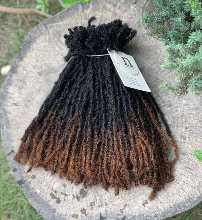 Extensions cheveux dreadlocks ombré