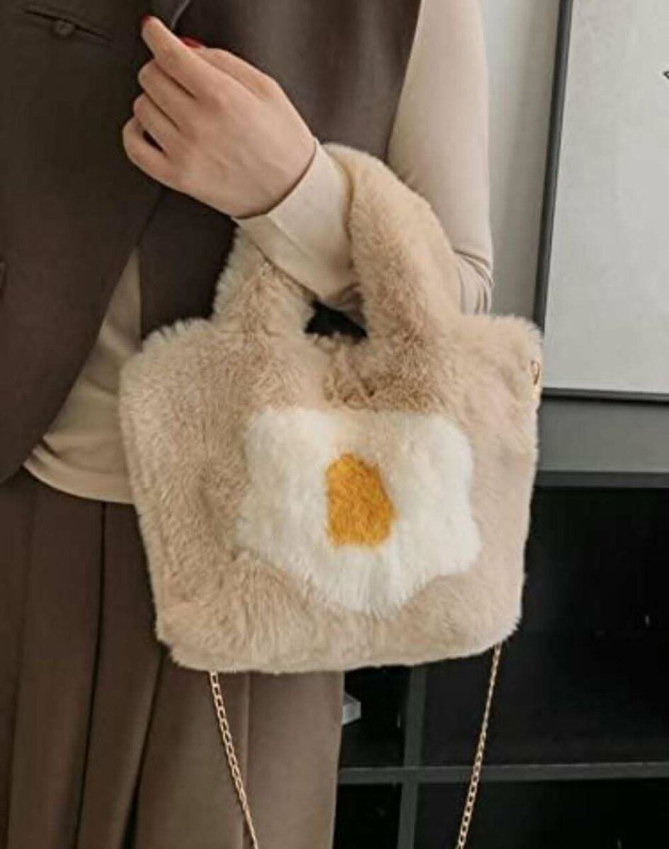 Fluffy Fur Handbags