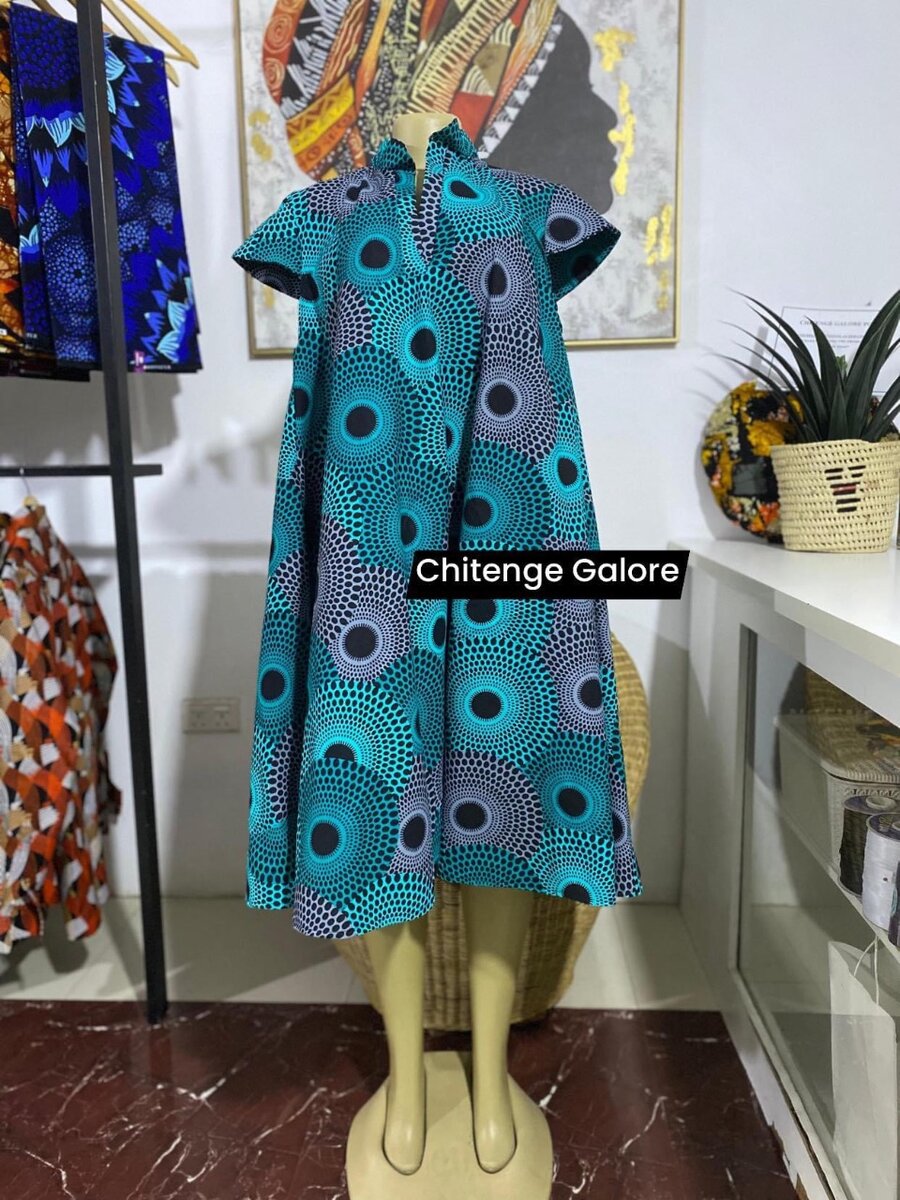 Chitenge dresses short