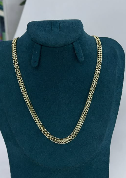 Позолоченные цепочки с пробой 585