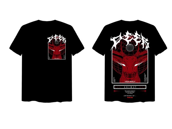 T-shirt imprimée design unique